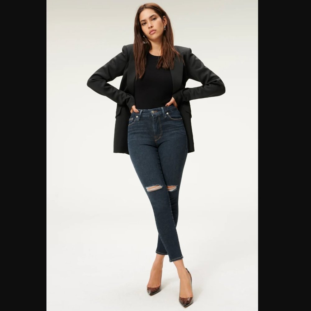Good American X Calik Denim Always FIts Skinny Jeans  6-12